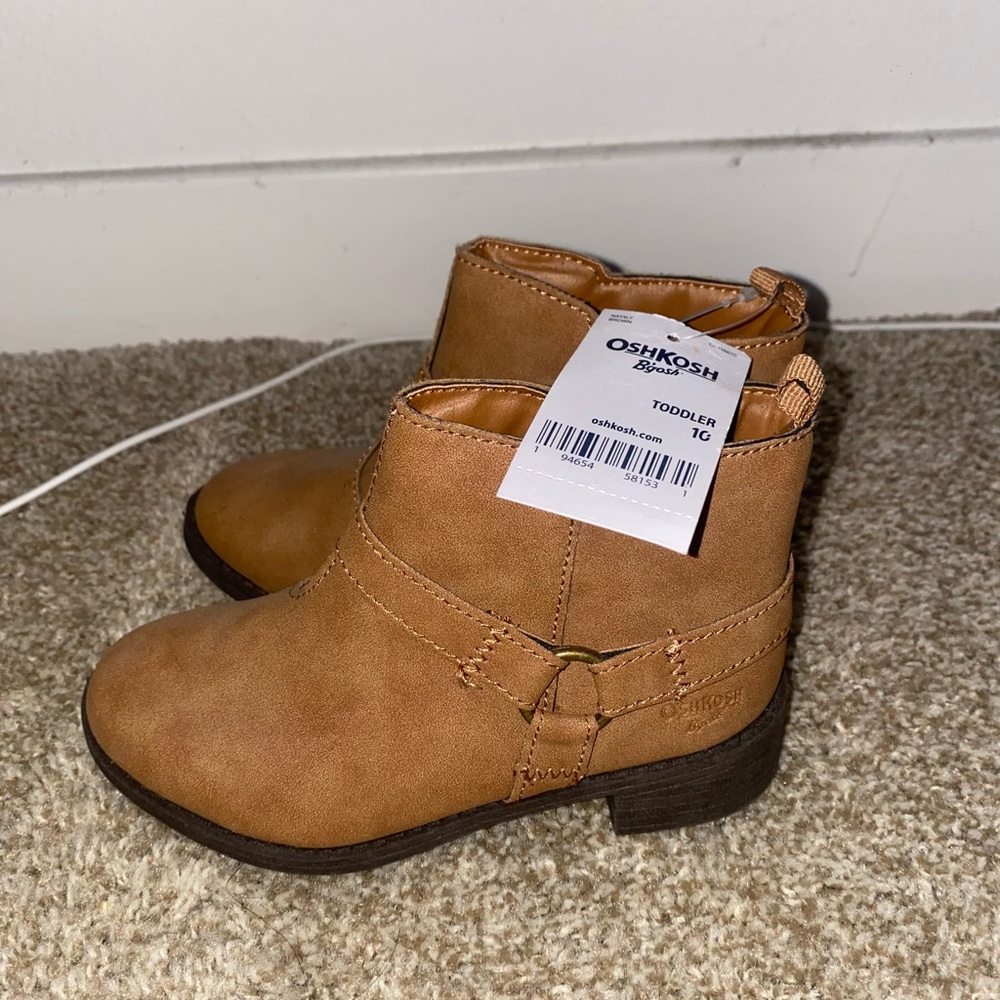 OshKosh B'gosh Brown Kids Boots